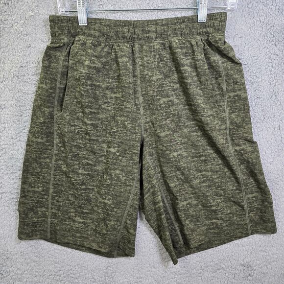 Lululemon Men's Green Pace Breaker Unlined Training Workout Shorts Size S - Picture 1 of 11